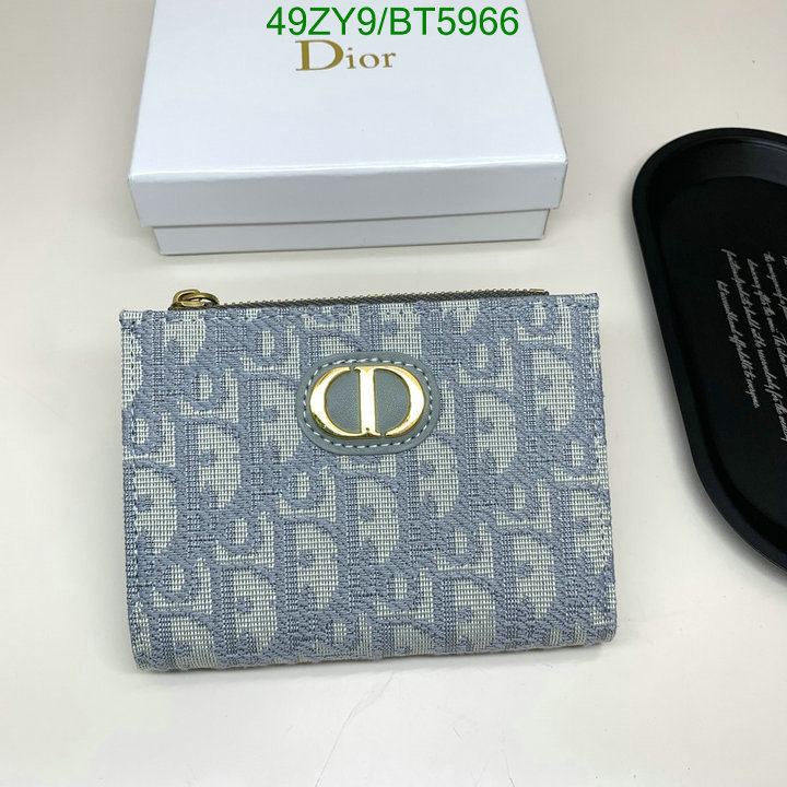 Dior Bag-(4A)-Wallet- Code: BT5966 $: 49USD