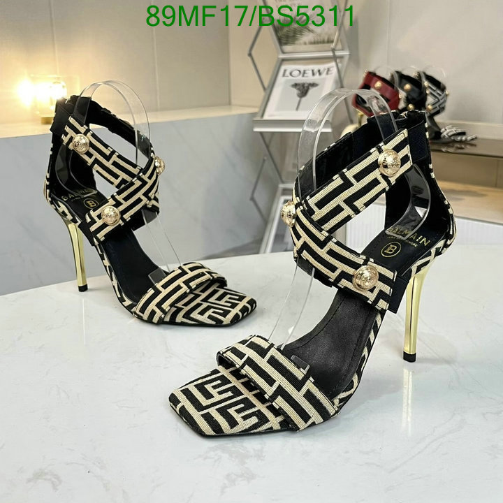 Women Shoes-Balmain Code: BS5311 $: 89USD