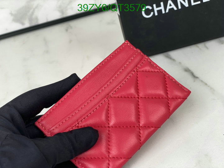 Chanel Bag-(4A)-Wallet- Code: QT3579 $: 39USD