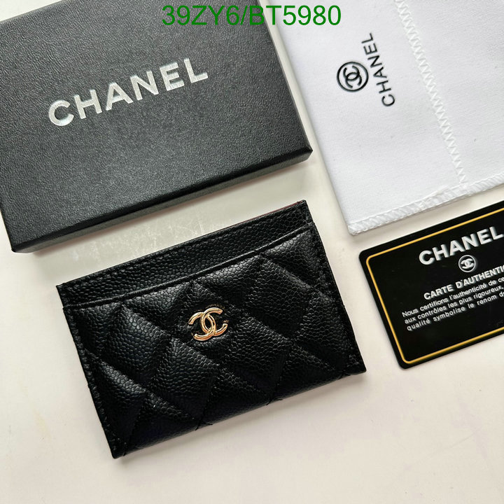 Chanel Bag-(4A)-Wallet- Code: BT5980 $: 39USD