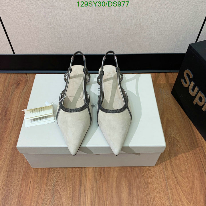 Women Shoes-Brunello Cucinelli Code: DS977 $: 129USD