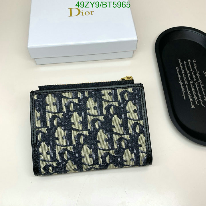 Dior Bag-(4A)-Wallet- Code: BT5965 $: 49USD