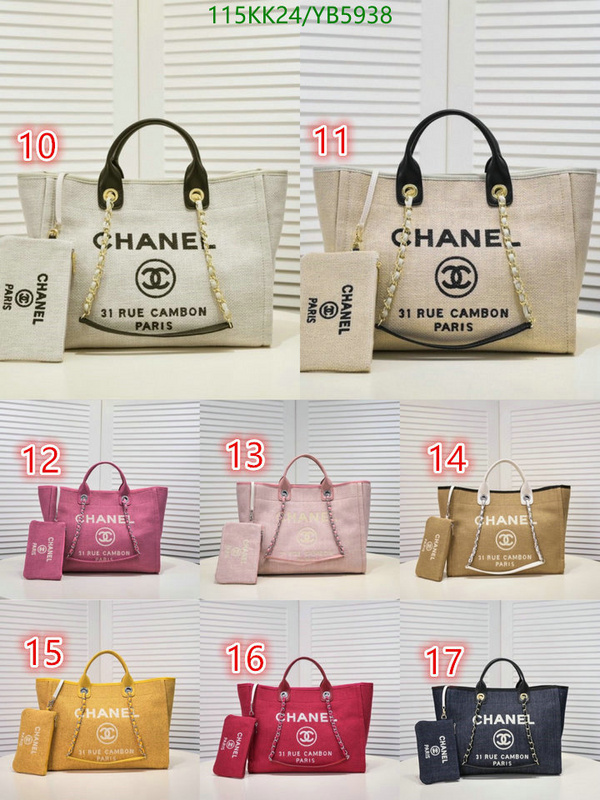 Chanel Bag-(4A)-Deauville Tote- Code: YB5938 $: 115USD