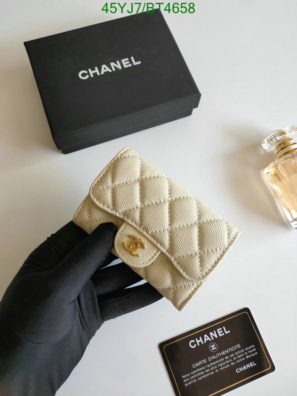 Chanel Bag-(4A)-Wallet- Code: BT4658 $: 45USD