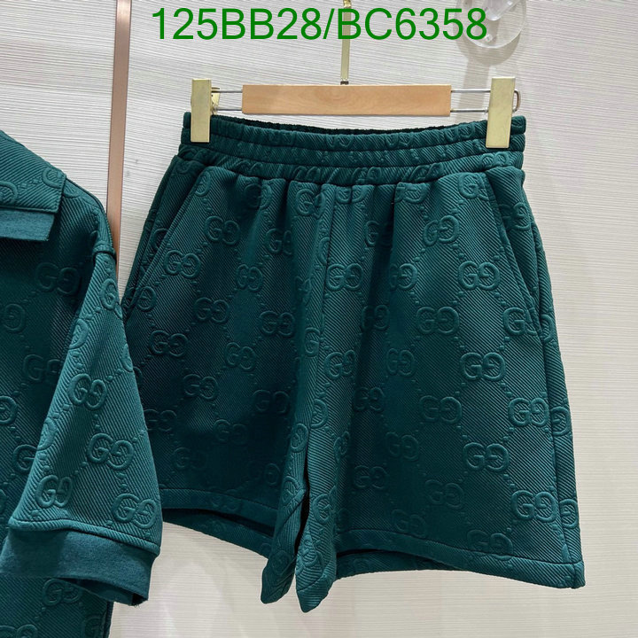 Clothing-Gucci Code: BC6358 $: 125USD