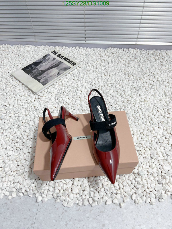 Women Shoes-Miu Miu Code: DS1009 $: 125USD