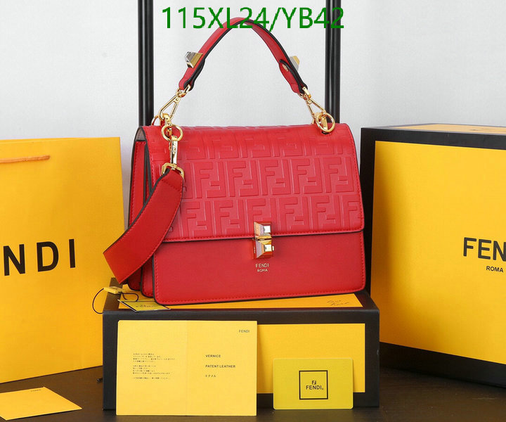 Fendi Bag-(4A)-Handbag- Code: YB42 $: 115USD