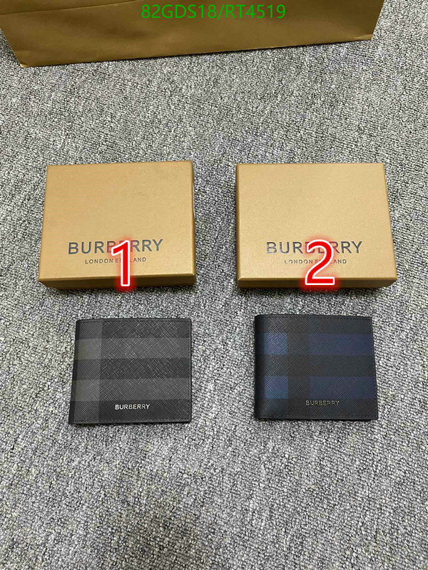 Burberry Bag-(Mirror)-Wallet- Code: RT4519 $: 82USD