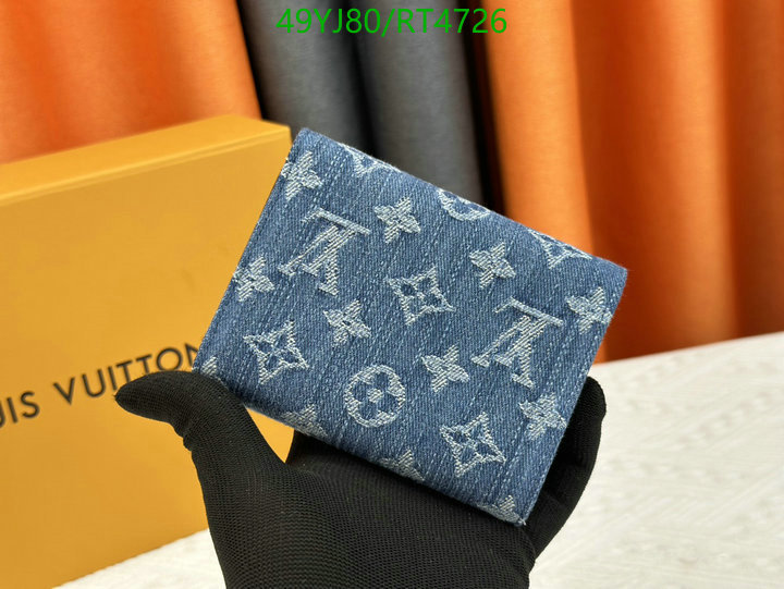 LV Bag-(4A)-Wallet- Code: RT4726 $: 49USD