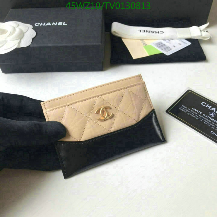 Chanel Bag-(4A)-Wallet- Code: TV0130813 $: 45USD