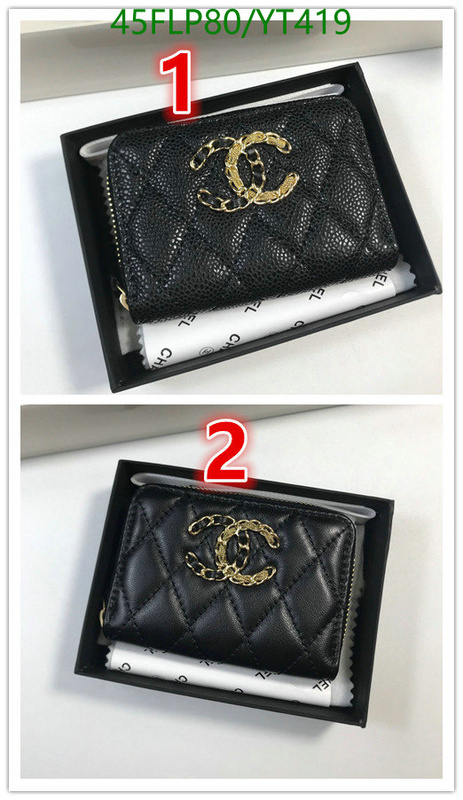 Chanel Bag-(4A)-Wallet- Code: YT419 $: 45USD