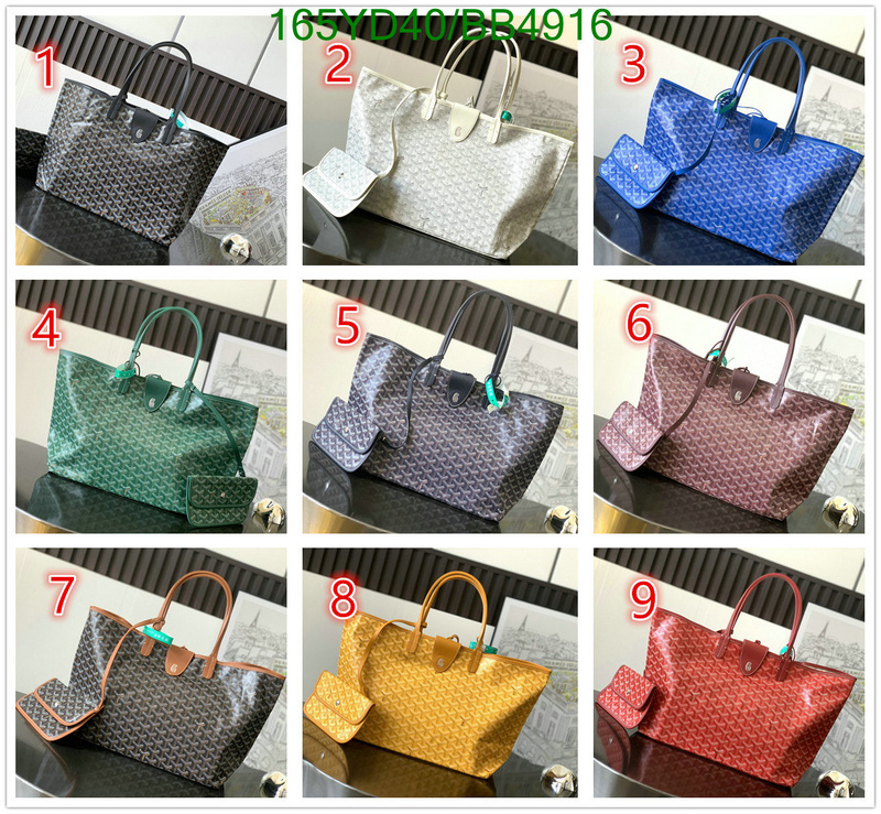 Goyard Bag-(Mirror)-Handbag- Code: BB4916