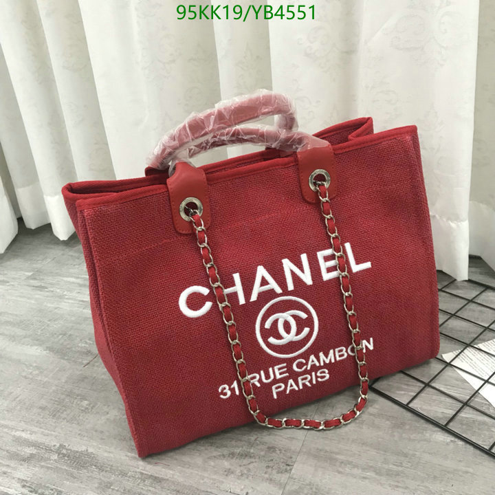 Chanel Bag-(4A)-Deauville Tote- Code: YB4551 $: 95USD