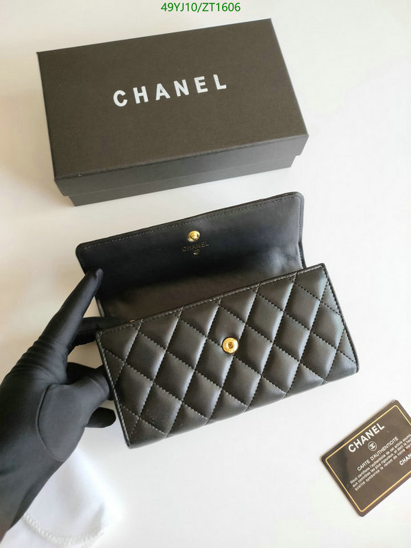Chanel Bag-(4A)-Wallet- Code: ZT1606 $: 49USD