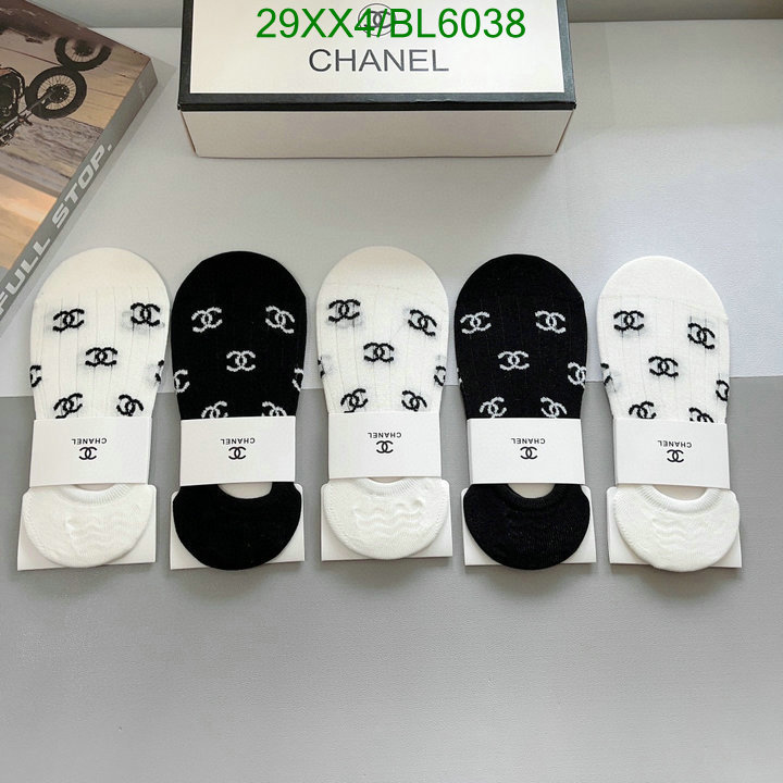 Sock-Chanel Code: BL6038 $: 29USD