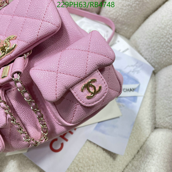 Chanel Bag-(Mirror)-Backpack- Code: RB4748 $: 229USD