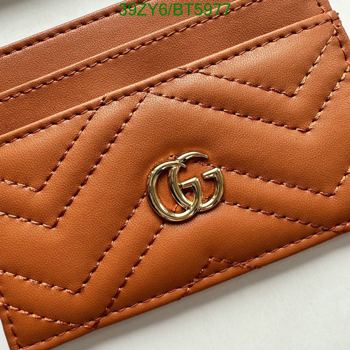 Gucci Bag-(4A)-Wallet- Code: BT5977 $: 39USD