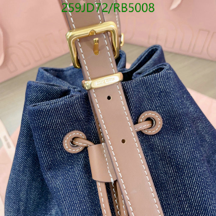 Miu Miu Bag-(Mirror)-Handbag- Code: RB5008