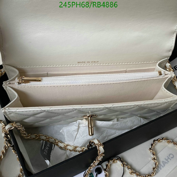 Chanel Bag-(Mirror)-Handbag- Code: RB4886 $: 245USD