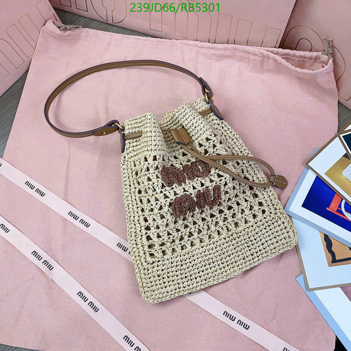 Miu Miu Bag-(Mirror)-Handbag- Code: RB5301 $: 239USD