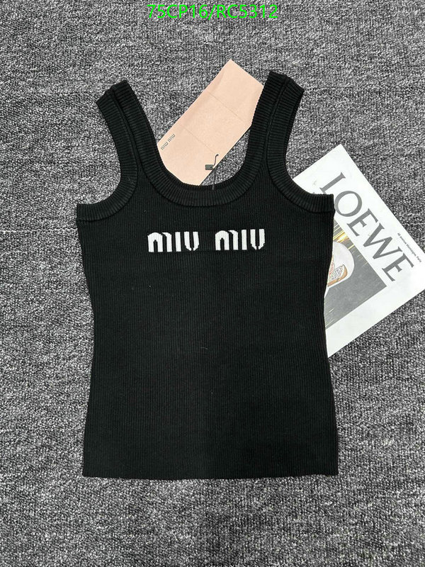 Clothing-MIUMIU Code: RC5312 $: 75USD