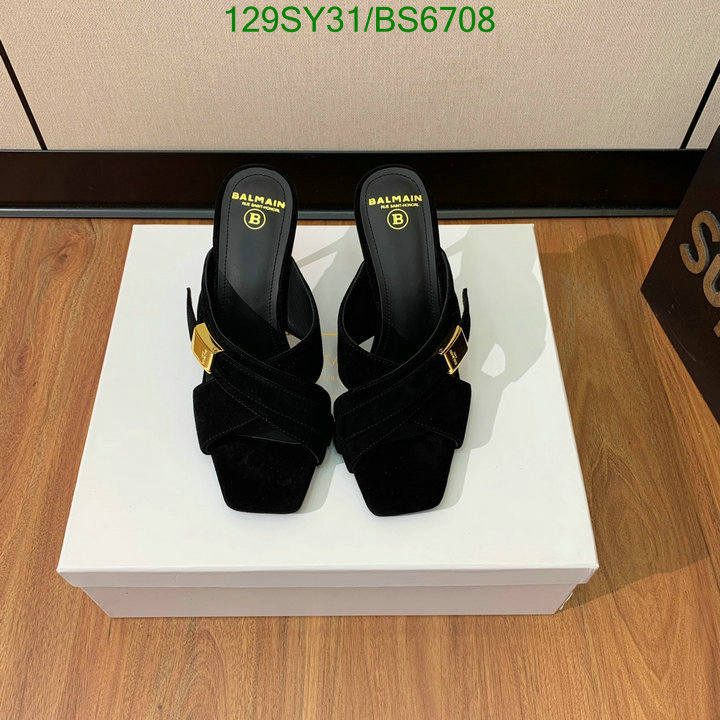 Women Shoes-Balmain Code: BS6708 $: 129USD