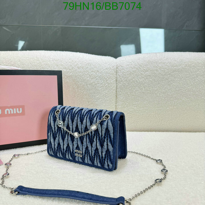 Miu Miu Bag-(4A)-Crossbody- Code: BB7074 $: 79USD