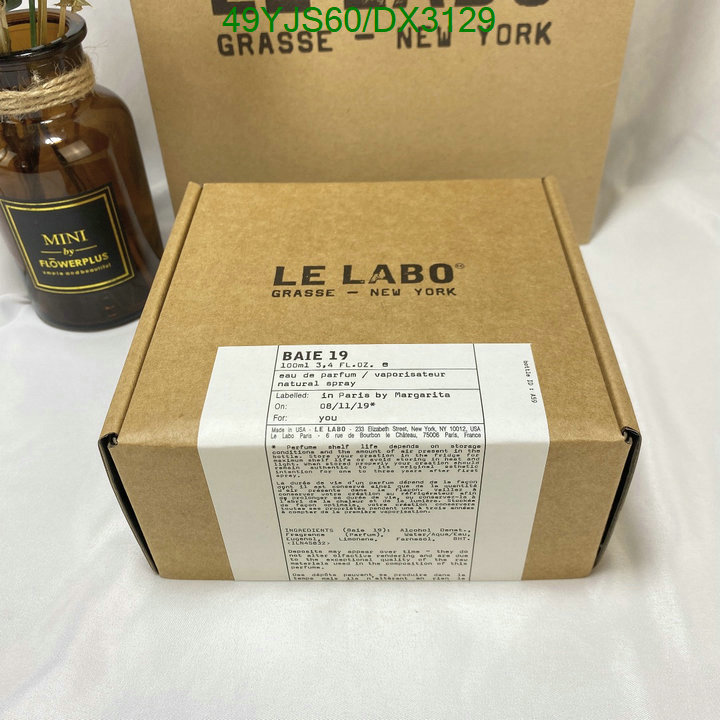 Perfume-Le Labo Code: DX3129 $: 49USD