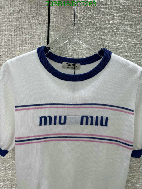 Clothing-MIUMIU Code: BC7263 $: 79USD