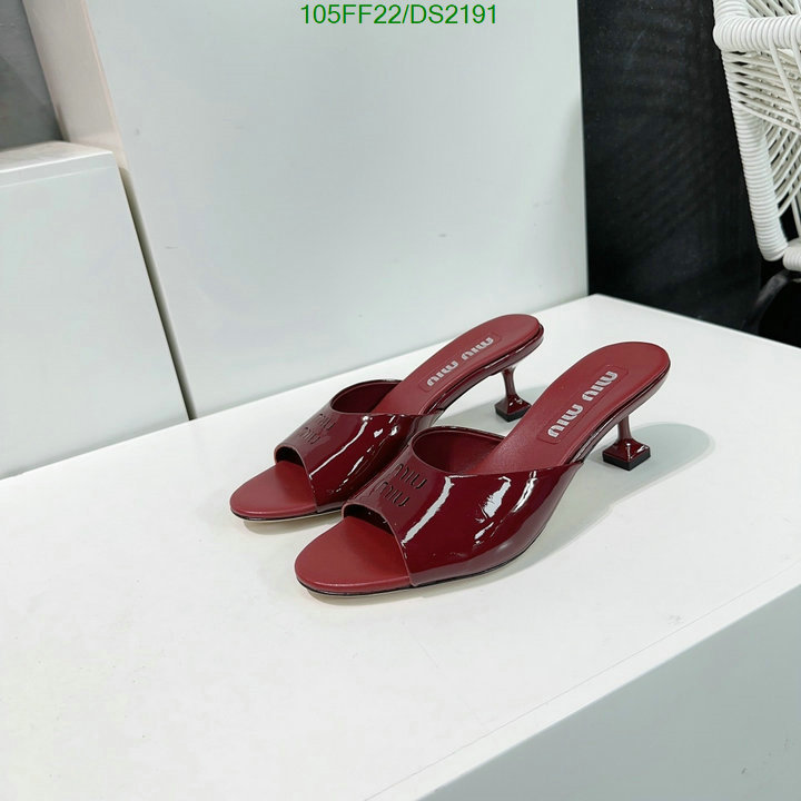 Women Shoes-Miu Miu Code: DS2191 $: 105USD