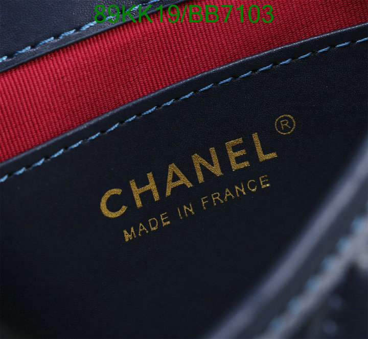 Chanel Bag-(4A)-Crossbody- Code: BB7103 $: 89USD