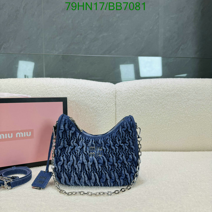 Miu Miu Bag-(4A)-Crossbody- Code: BB7081 $: 79USD