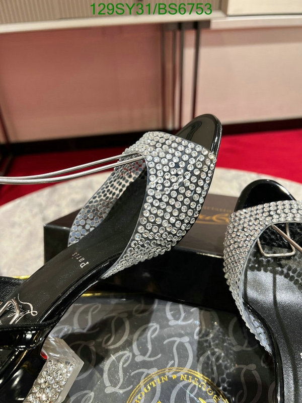 Women Shoes-Christian Louboutin Code: BS6753 $: 129USD