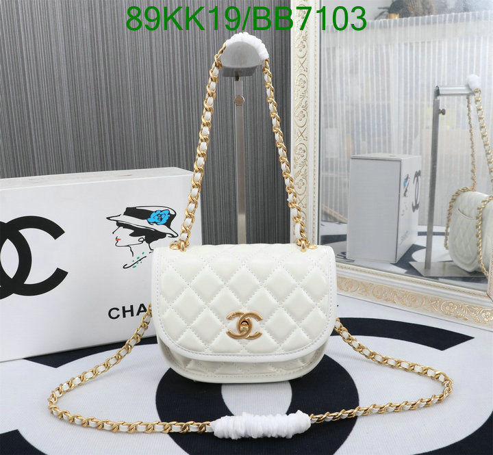 Chanel Bag-(4A)-Crossbody- Code: BB7103 $: 89USD