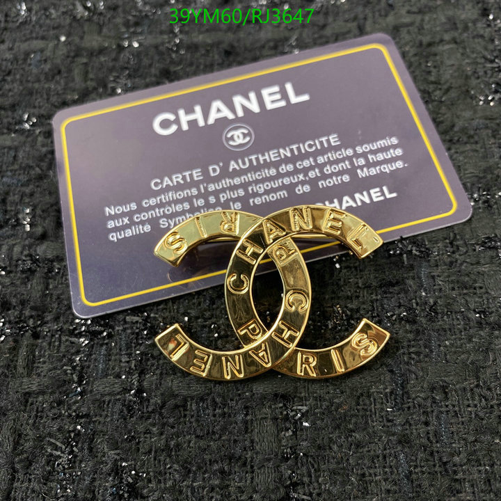 Jewelry-Chanel Code: RJ3647 $: 39USD