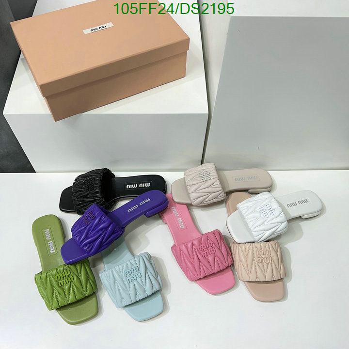 Women Shoes-Miu Miu Code: DS2195 $: 105USD