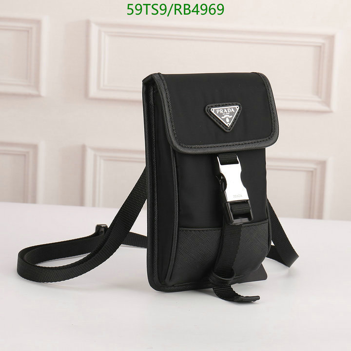 Prada Bag-(4A)-Crossbody- Code: RB4969 $: 59USD