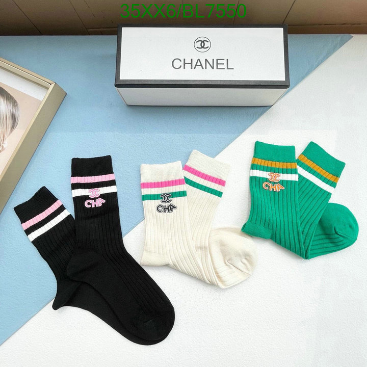 Sock-Chanel Code: BL7550 $: 35USD
