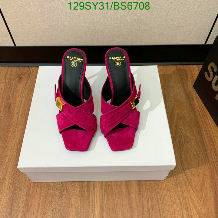 Women Shoes-Balmain Code: BS6708 $: 129USD