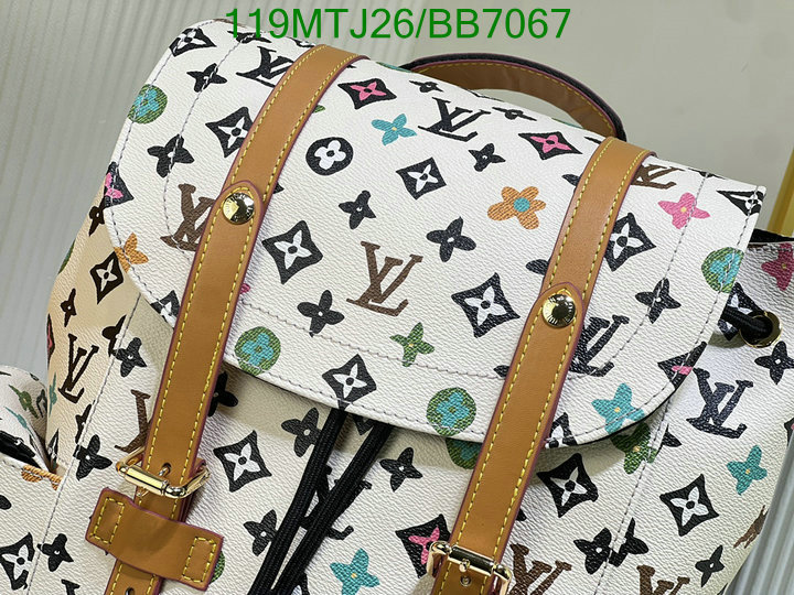 LV Bag-(4A)-Backpack- Code: BB7067 $: 119USD