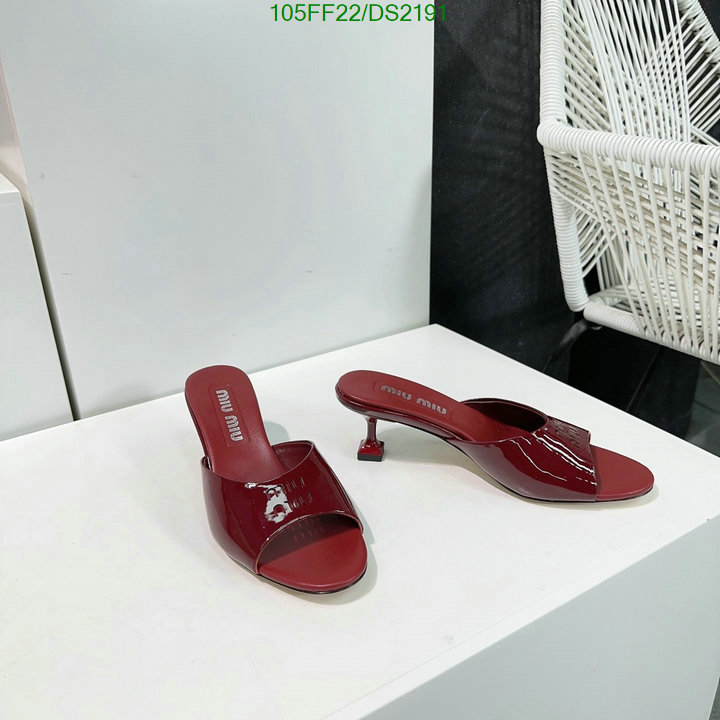 Women Shoes-Miu Miu Code: DS2191 $: 105USD