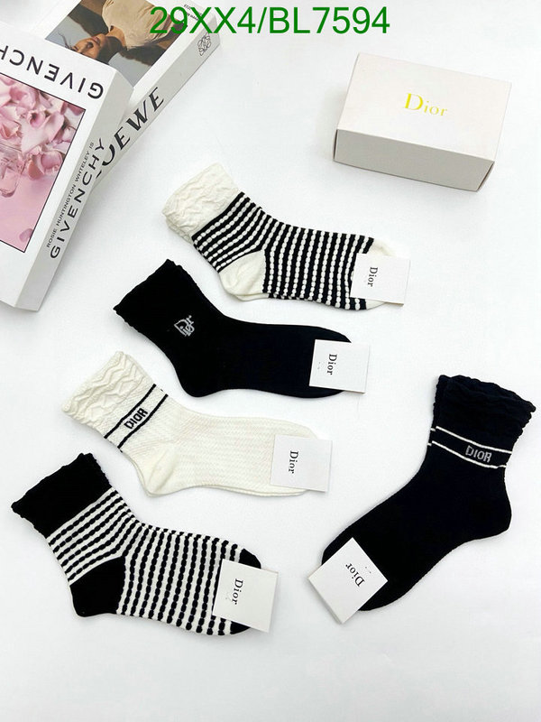 Sock-Dior Code: BL7594 $: 29USD