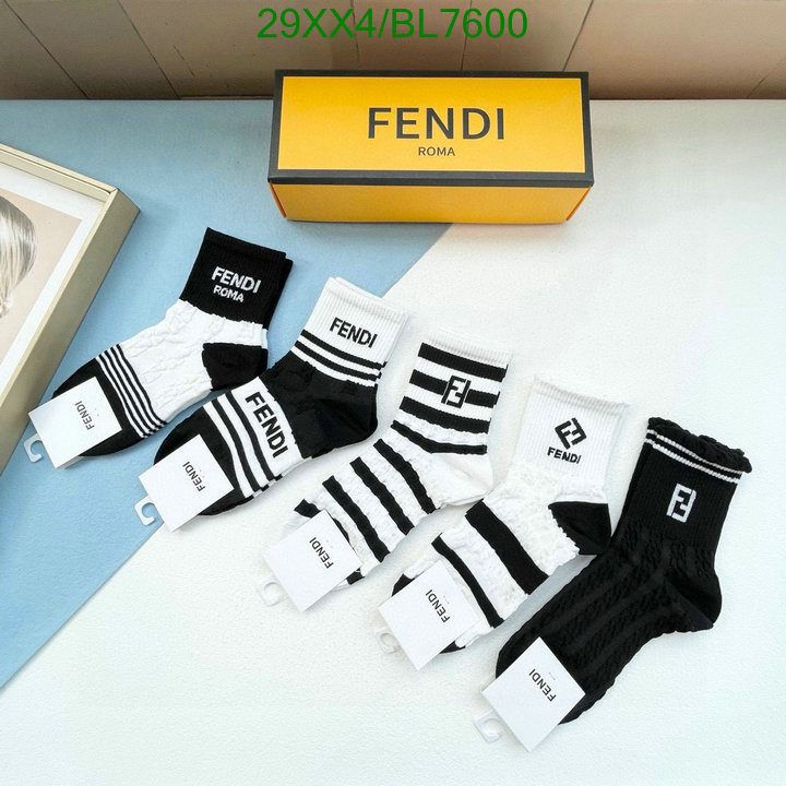 Sock-Fendi Code: BL7600 $: 29USD