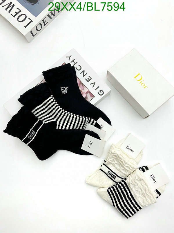 Sock-Dior Code: BL7594 $: 29USD