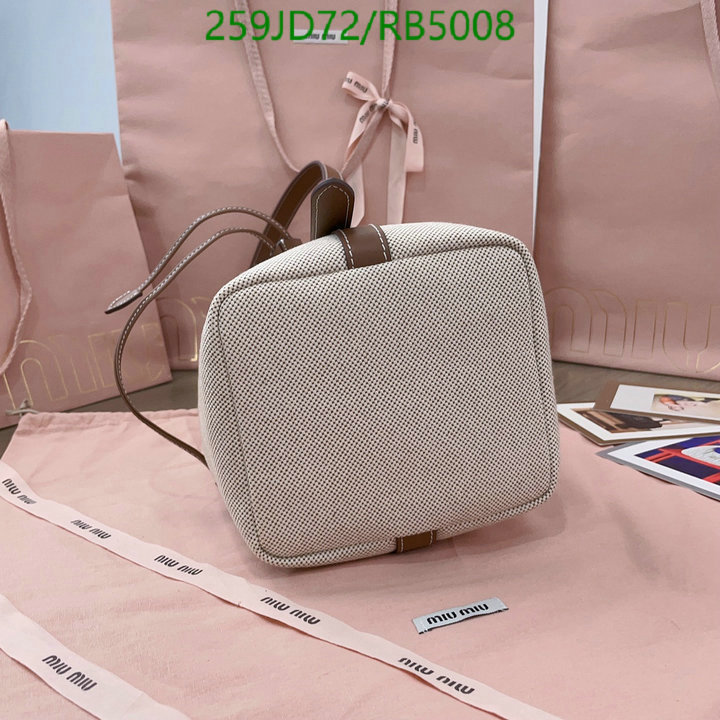 Miu Miu Bag-(Mirror)-Handbag- Code: RB5008