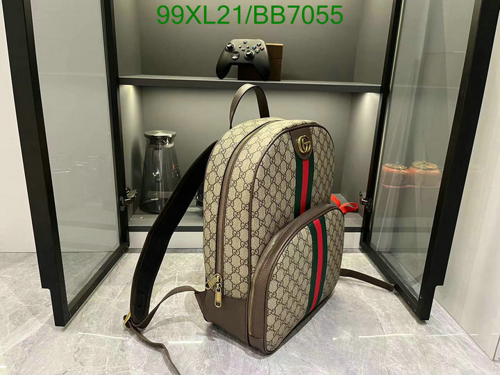 Gucci Bag-(4A)-Backpack- Code: BB7055 $: 99USD