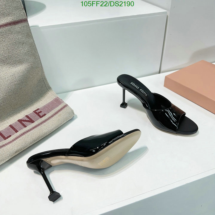 Women Shoes-Miu Miu Code: DS2190 $: 105USD