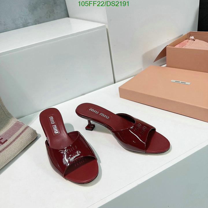 Women Shoes-Miu Miu Code: DS2191 $: 105USD