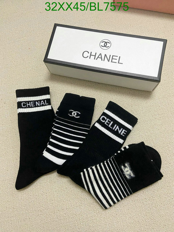 Sock-Chanel Code: BL7575 $: 32USD