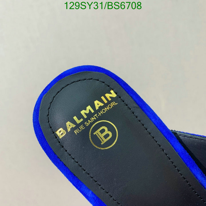 Women Shoes-Balmain Code: BS6708 $: 129USD